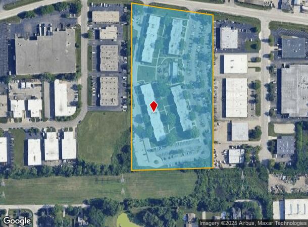  244 E Saint Charles Rd, Carol Stream, IL Parcel Map