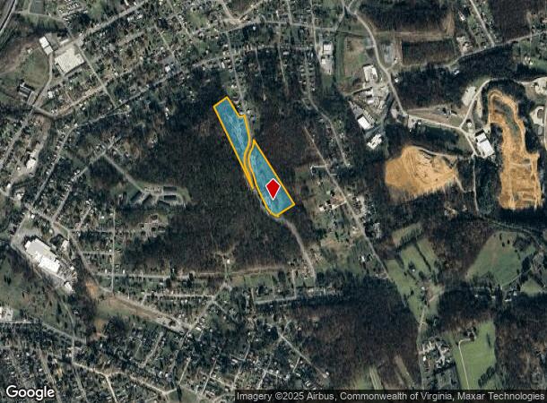 135 Woodstone Ln, Bristol, VA Parcel Map