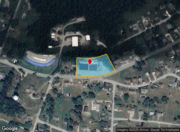  1610 4Th St, Monongahela, PA Parcel Map