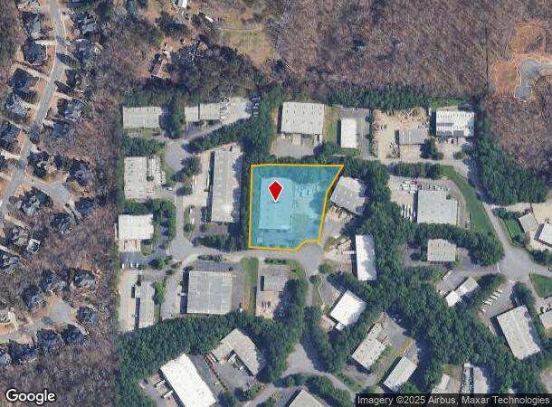  9335 Industrial Trce, Alpharetta, GA Parcel Map