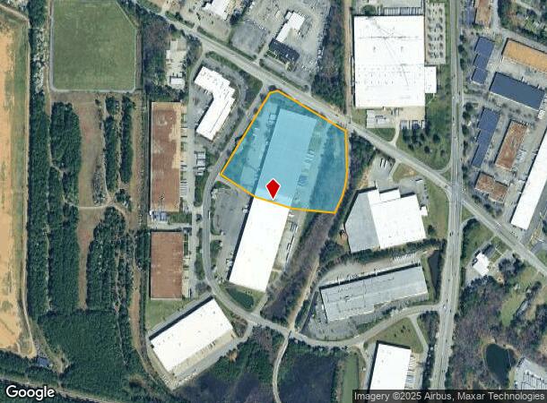 5601 Eastport Blvd, Henrico, VA Parcel Map