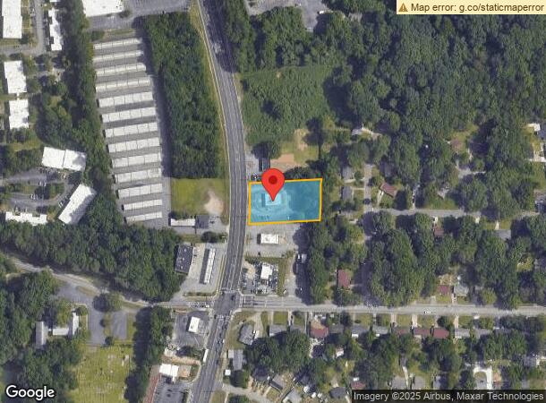  5970 Old Dixie Hwy, Forest Park, GA Parcel Map