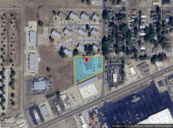  501 Washington Ave, Clarksdale, MS Parcel Map