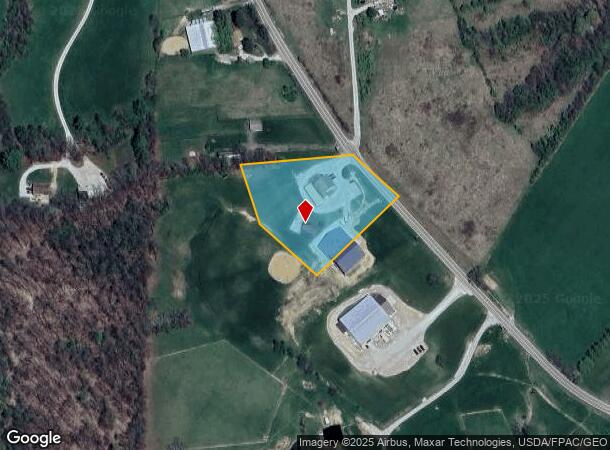 59777 West Rd, New Concord, OH Parcel Map