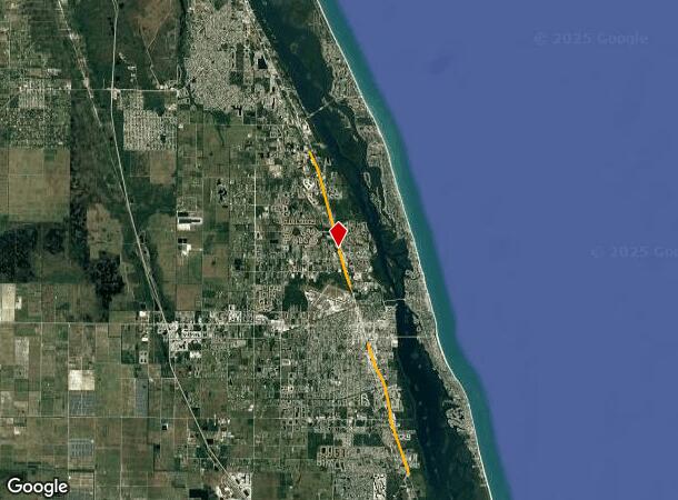  Old Dixie Hwy, Vero Beach, FL Parcel Map
