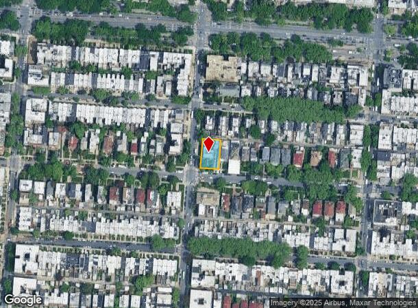  1337 President St, Brooklyn, NY Parcel Map