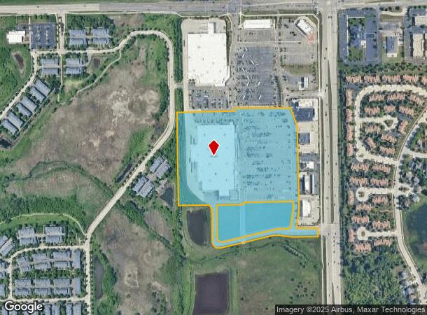 1100 S Randall Rd, Elgin, IL Parcel Map