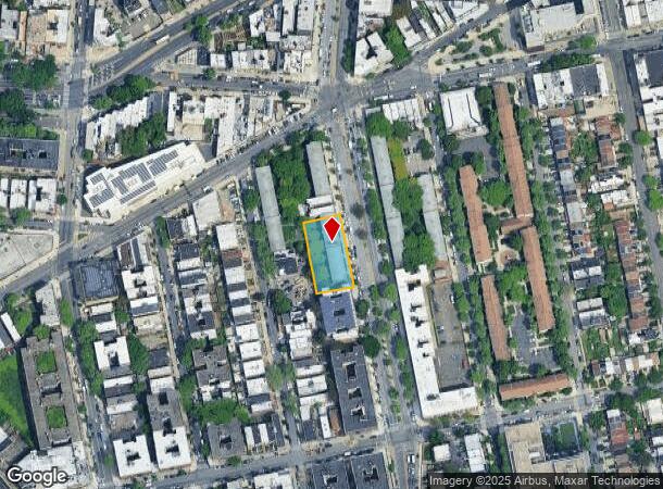  598 Howard Ave, Brooklyn, NY Parcel Map