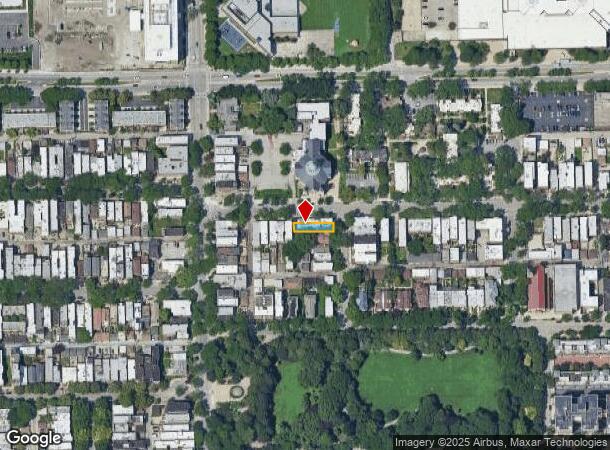 1333 W Flournoy St, Chicago, IL Parcel Map