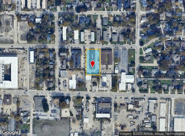  1514 E 15Th St, Plano, TX Parcel Map