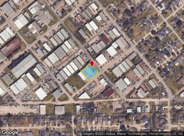  1305 Iowa St, South Houston, TX Parcel Map