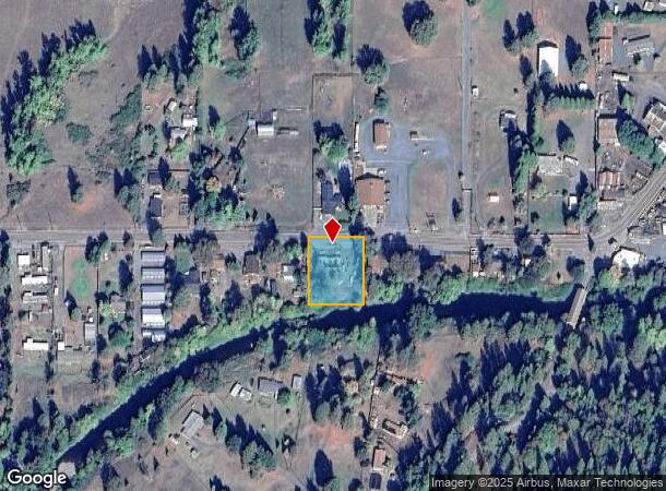 8666 E Evans Creek Rd, Rogue River, OR Parcel Map