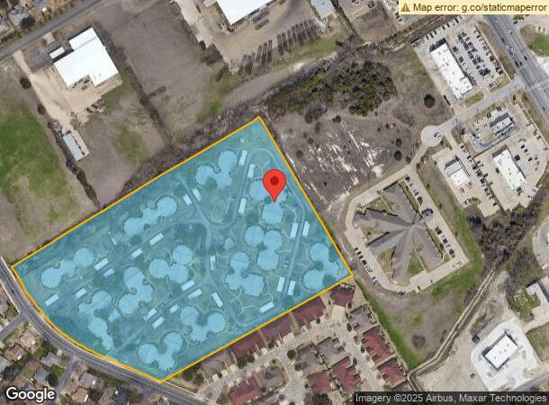  1900 Woodgate Dr, Woodway, TX Parcel Map