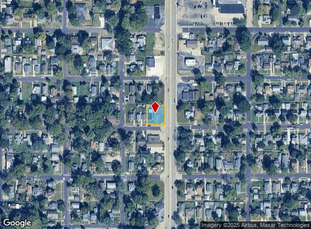 1201 N 8Th St, Pekin, IL Parcel Map