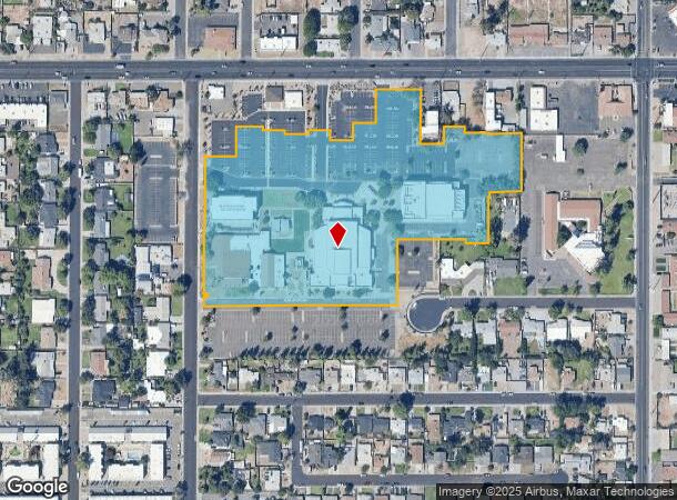 655 E University Dr, Mesa, AZ Parcel Map