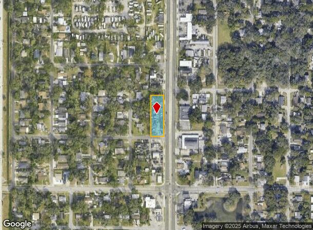 10102 N Nebraska Ave, Tampa, FL Parcel Map