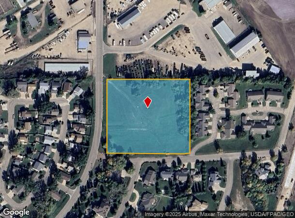 1425 18Th St Sw, Minot, ND Parcel Map
