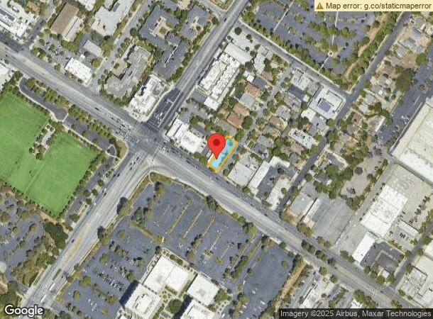  2875 El Camino Real, Palo Alto, CA Parcel Map