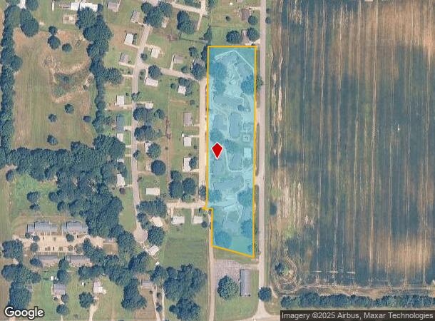 Banks St, Baldwyn, MS Parcel Map