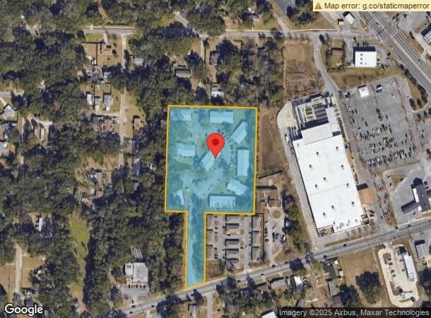  4712 W Fairfield Dr, Pensacola, FL Parcel Map