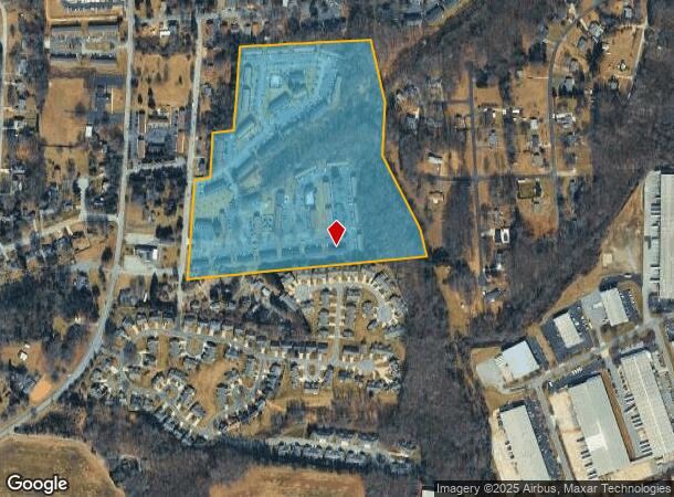 515 Springbrook Dr, Kernersville, NC Parcel Map