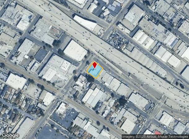  1708-1714 S Central Ave, Los Angeles, CA Parcel Map
