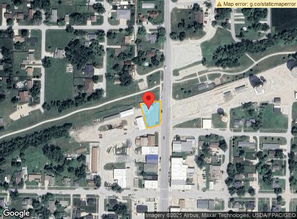  100 S Main St, Woodward, IA Parcel Map