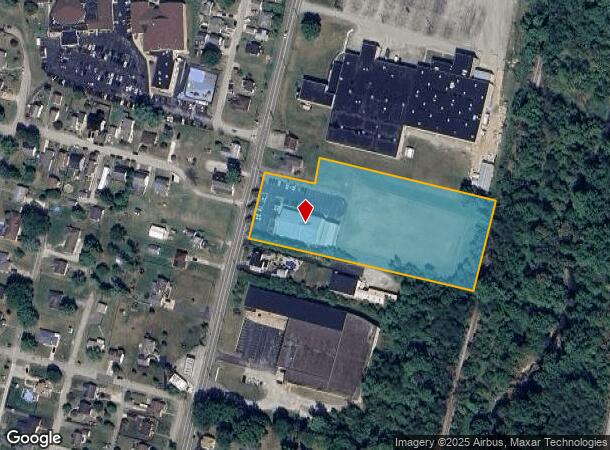  2203 W Pike St, Houston, PA Parcel Map