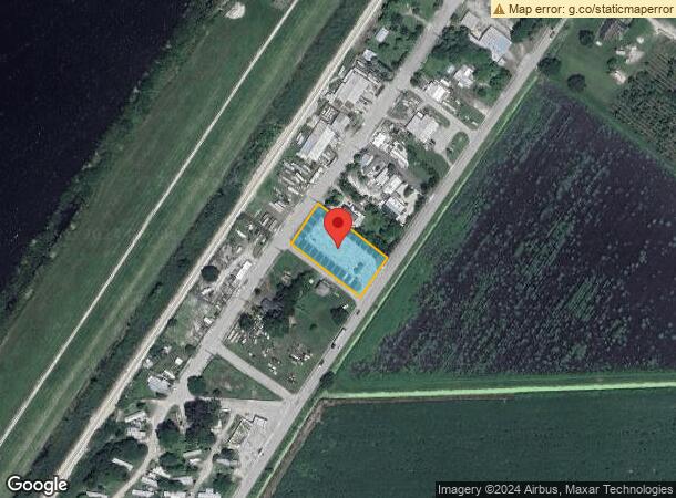  12101 Everglades St, Canal Point, FL Parcel Map