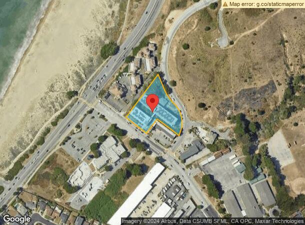  555 Crespi Dr, Pacifica, CA Parcel Map