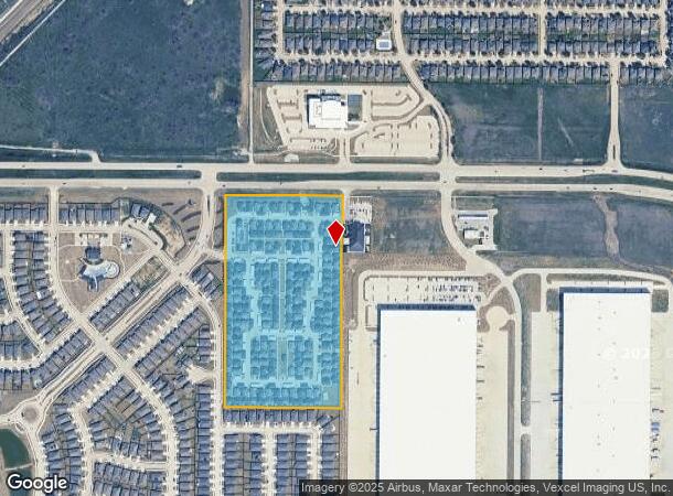 1104 Highway 114, Justin, TX Parcel Map