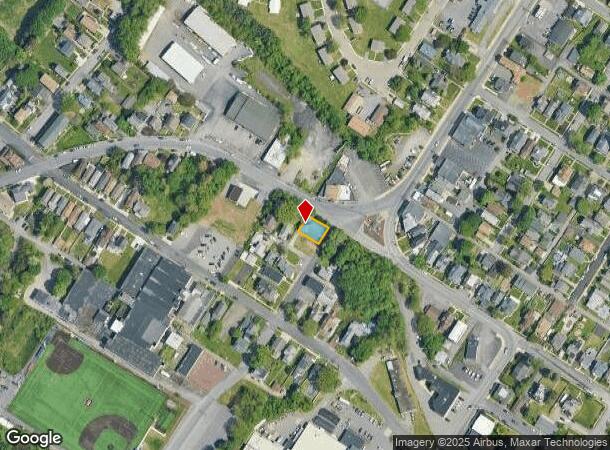 603 S Blakely St, Scranton, PA Parcel Map