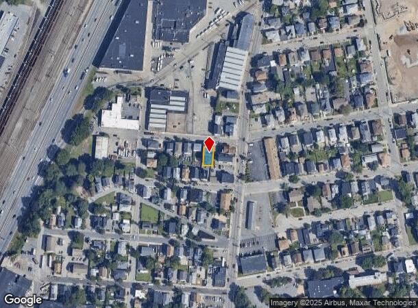  10 Barnes St, Pawtucket, RI Parcel Map