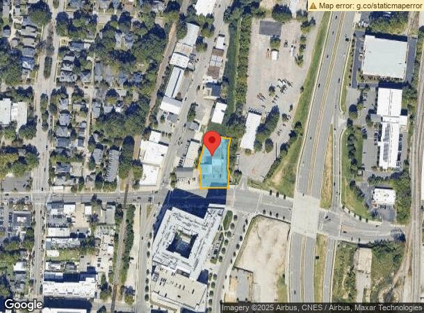  418 W Peace St, Raleigh, NC Parcel Map