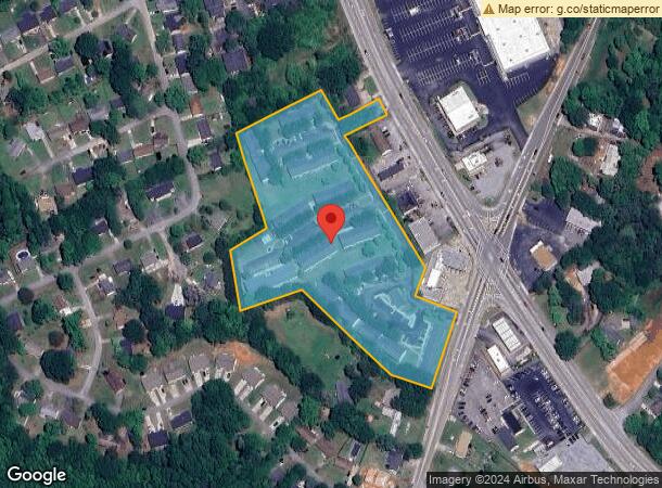  460 E Blackstock Rd, Spartanburg, SC Parcel Map