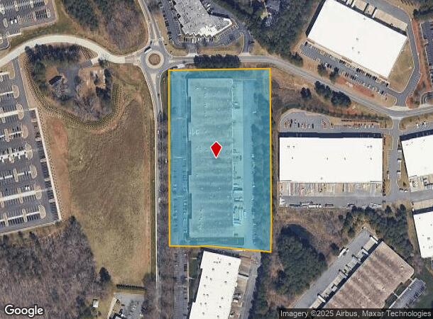 6025 Shiloh Rd, Alpharetta, GA Parcel Map