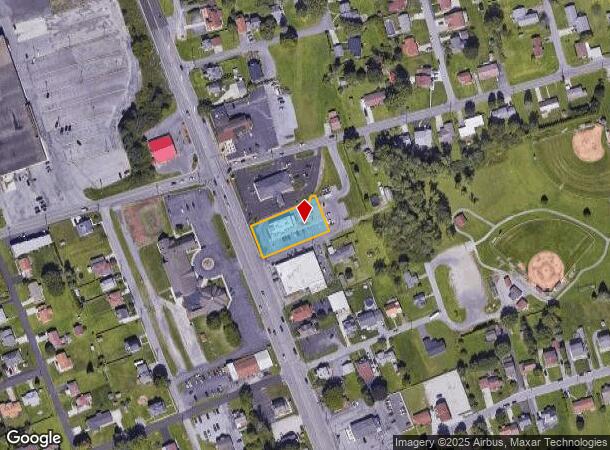  1007 Scalp Ave, Johnstown, PA Parcel Map