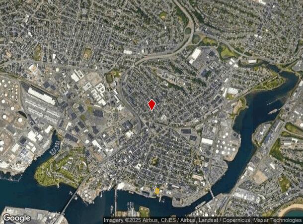  182 Marginal St, Chelsea, MA Parcel Map