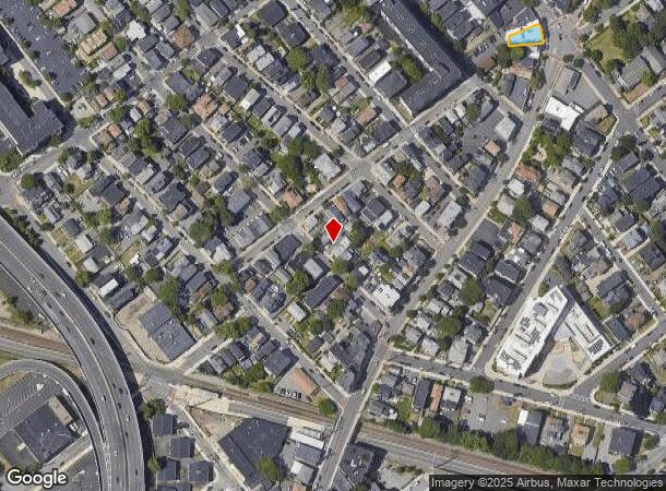  164 Washington Ave, Chelsea, MA Parcel Map