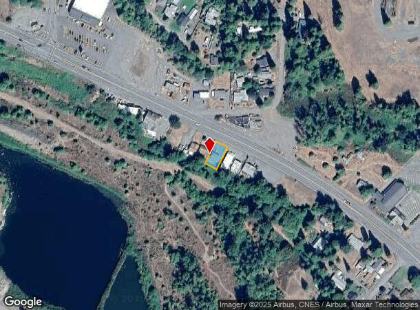  48116 Highway 58, Oakridge, OR Parcel Map