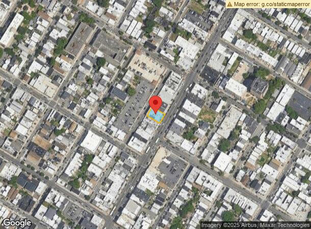  6129 Bergenline Ave, West New York, NJ Parcel Map