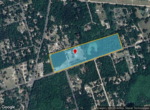  824 Shadeville Rd, Crawfordville, FL Parcel Map