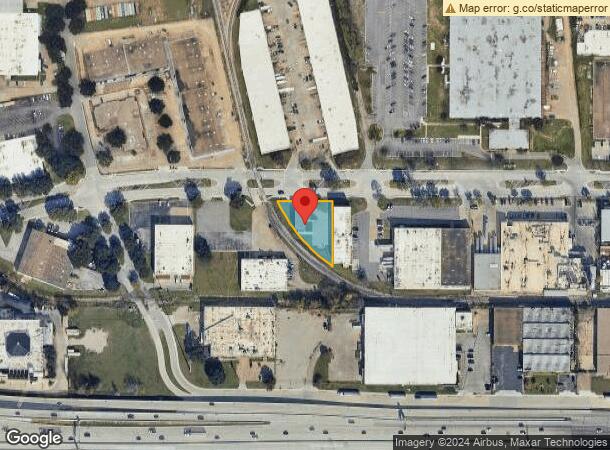  824 Avenue H E, Arlington, TX Parcel Map