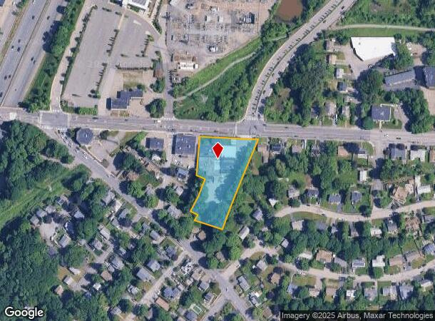  1250 Main St, Waltham, MA Parcel Map