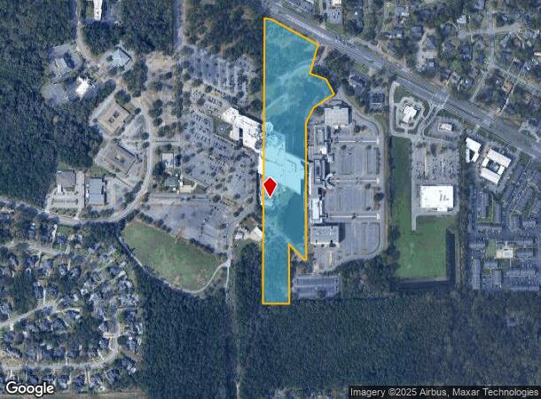 6801 Airport Blvd, Mobile, AL Parcel Map