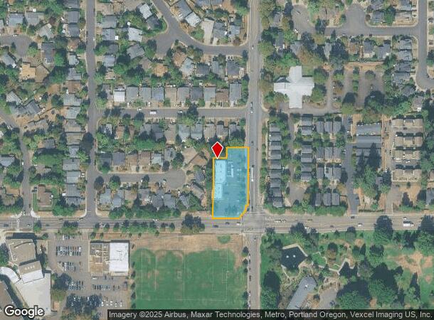 15917 Sw Hall Blvd, Portland, OR Parcel Map