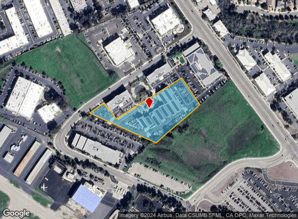  855 Aerovista Pl, San Luis Obispo, CA Parcel Map