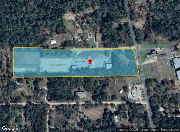  23 Millender Ln, Crawfordville, FL Parcel Map