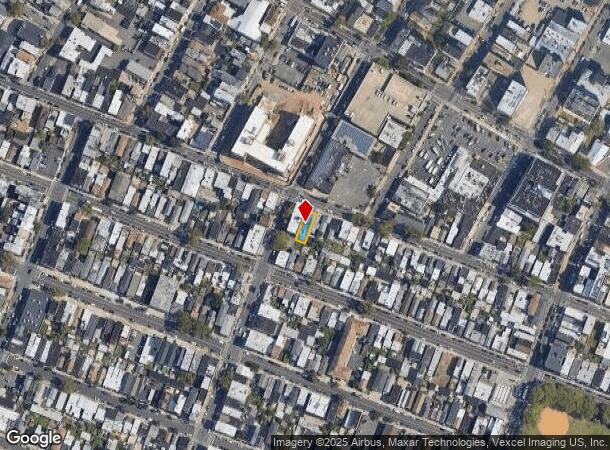 184 Elm St, Newark, NJ Parcel Map