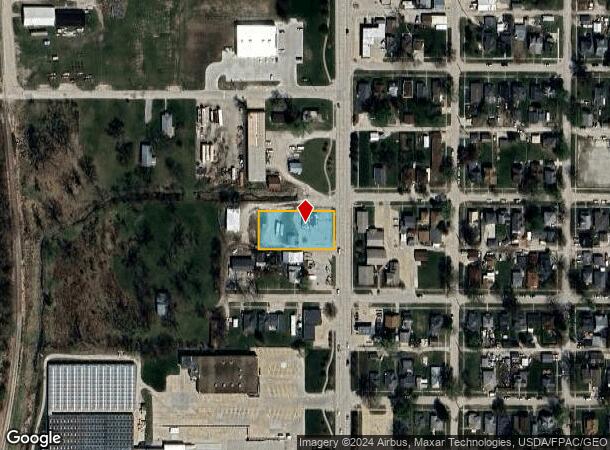  1011 N Broadway St, Red Oak, IA Parcel Map